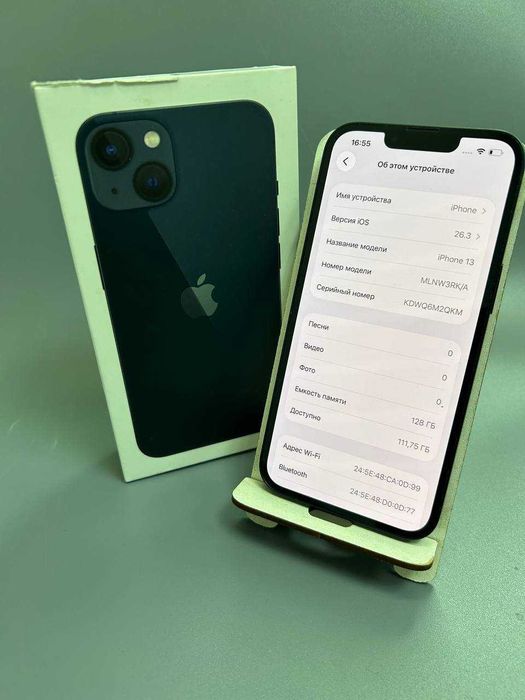 Apple iPhone 13, 128 Gb АКБ 93% (Степногорск 5703)