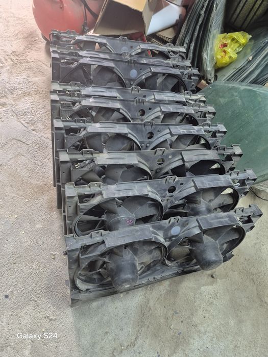 Электровентилятор кондиционера Mercedes w140