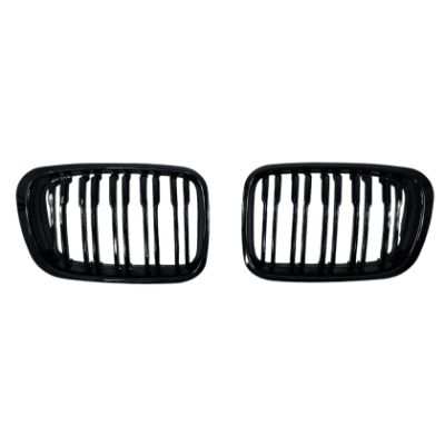 Решетки за BMW E46 (1998-2001) - двойни гланц