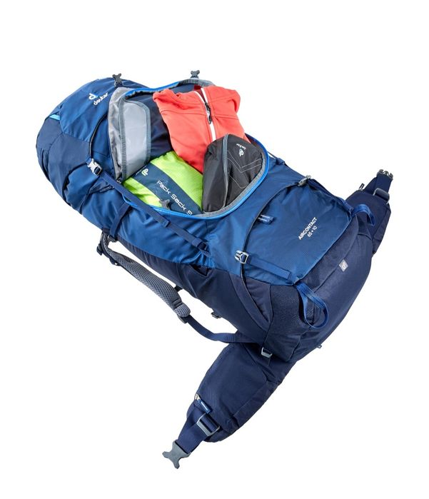 Раница Deuter Aircontact 65+10 Midnight blue.