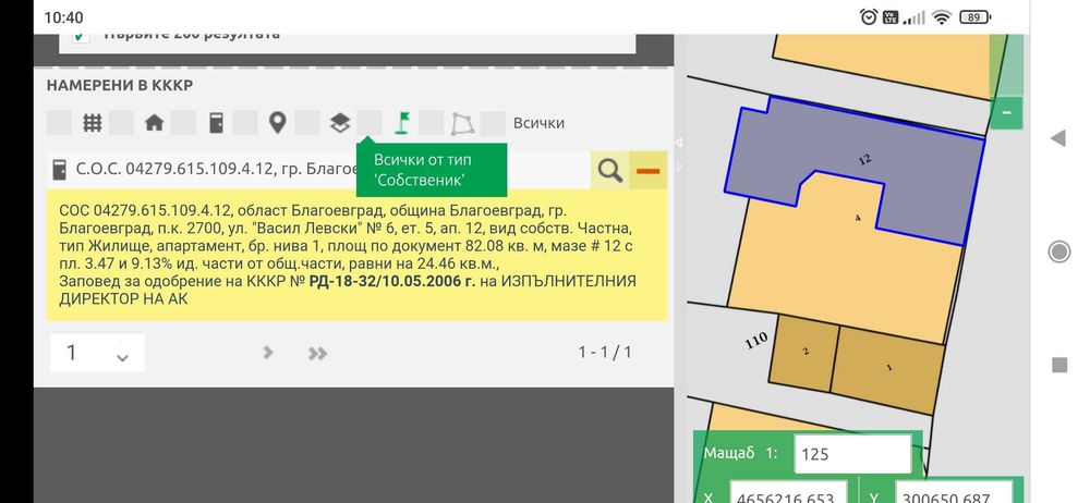 Апартамент АКТ 14