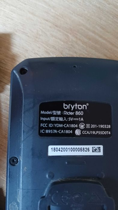 Ciclocomputer Brytin Rider 860