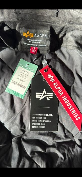 Плащ-пальто Alpha industries новый
