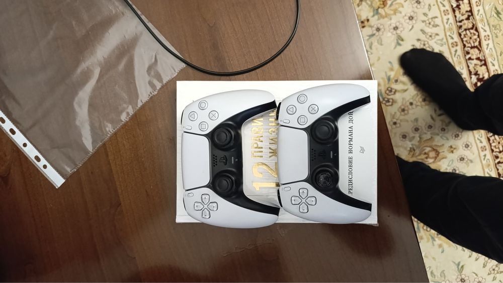 PlayStation 5 с диководом, игры и 2 геймпада