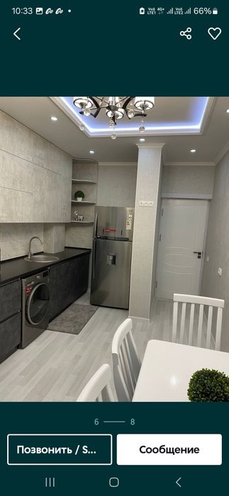 Срочно Аренда 2 ком квартира на караташ. Самарканд дарвоза