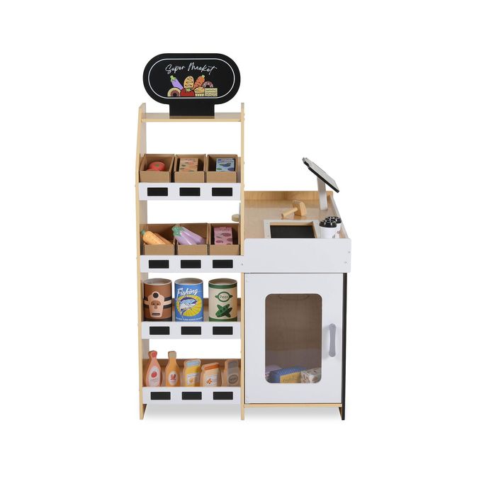 Дървен магазин за игра w10a214