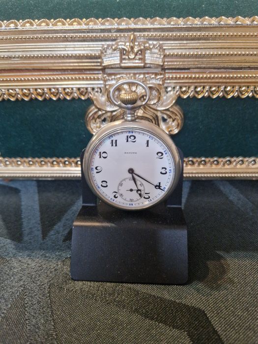 Прекрасен антикварен колекционерски швейцарски джобен часовник ZENITH