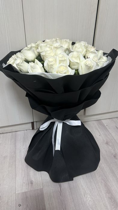 голландские розы, 80см, 51шт