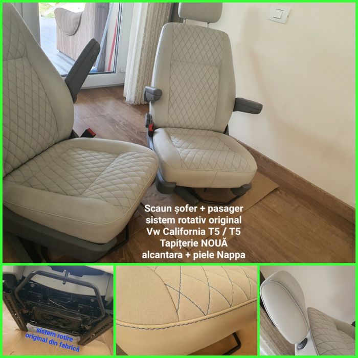 Scaune Vw Transporter Multivan T5 T6 sofer rotative bancheta pasager