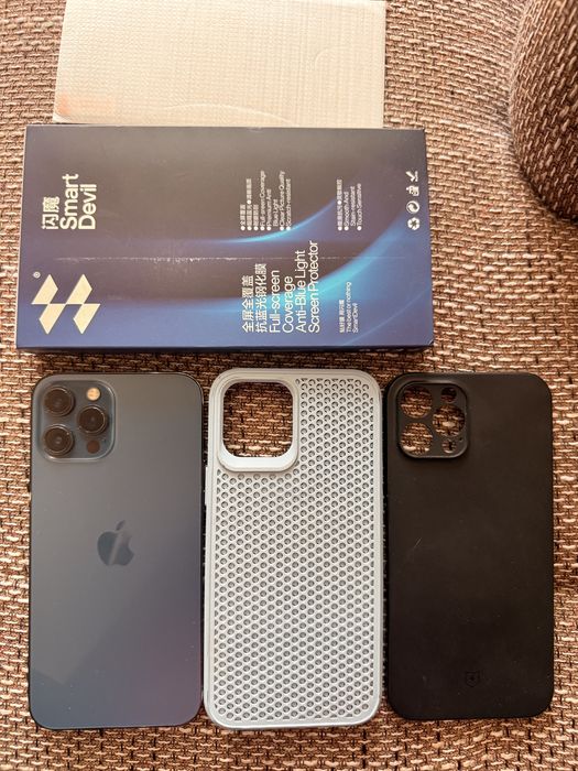 Iphone 12 pro max pacific blue 128GB