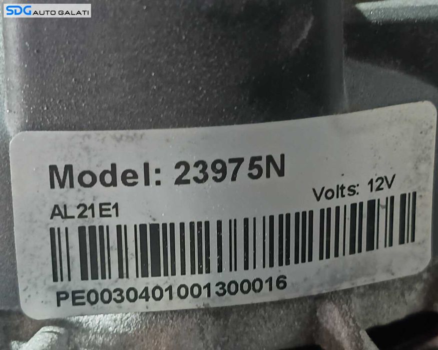 Alternator Dacia Duster 1 1.5 DCI 2010 - 2015 Cod 23975N [LR7496]