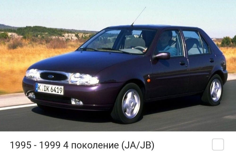 Запчасти Ford Fiesta  Запчасти Форд Фиеста