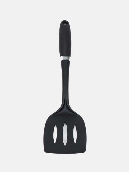 Лопатка кухонная с прорезями, термостойкая для антипригарной посуды