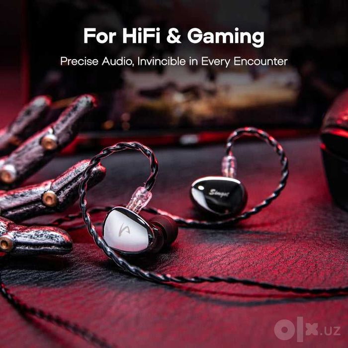 SIMGOT EG280 гибридные IEM созданные для игр и точной передачи деталей