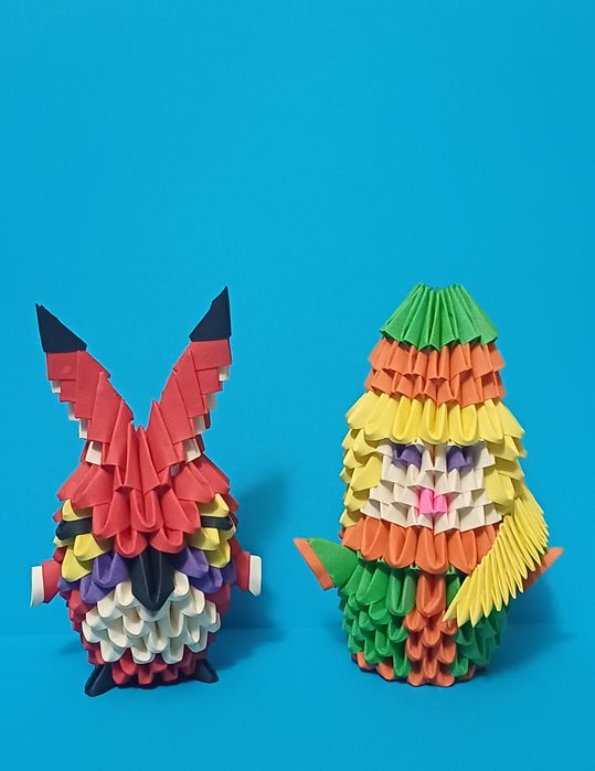 Подарочные игрушки оригами