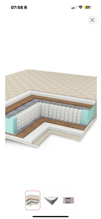Продам ортопедический матрас
