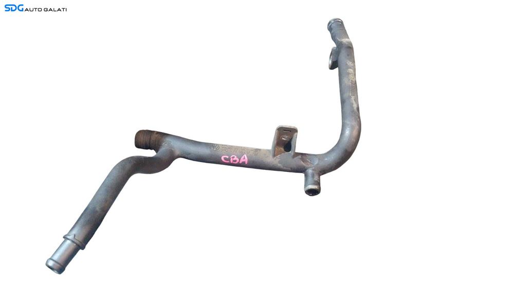 Conducta Tub Tubulatura Teava Plastic Apa Lichid Racire Motor Volkswagen Golf 5 2.0 TDI AZV CBDA BKD CBDB 2004 - 2008 Cod 03L121065A [M7971]
