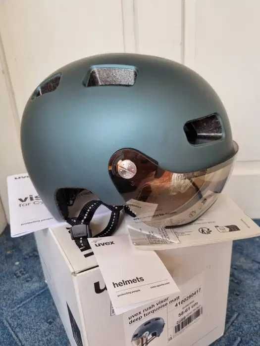 Casca bicicleta Uvex Rush visor noua