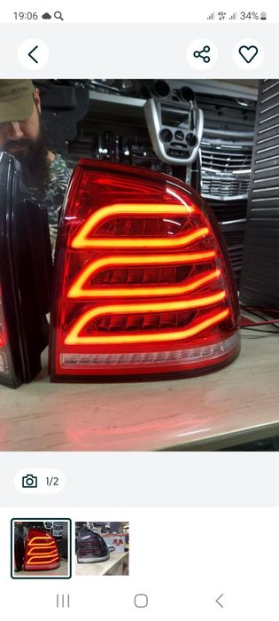 Плафоны на приору диодовые AMG