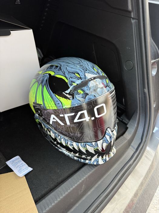 Casca moto ruroc atlas plus sistem audio harman