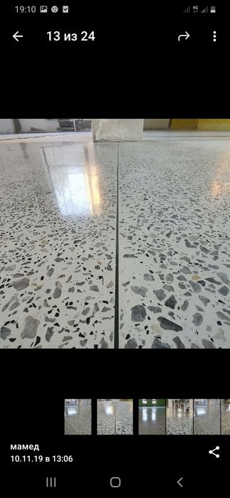 Мазайка стяжка топпинг пол куямиз .эпоксид полиулитан пол .