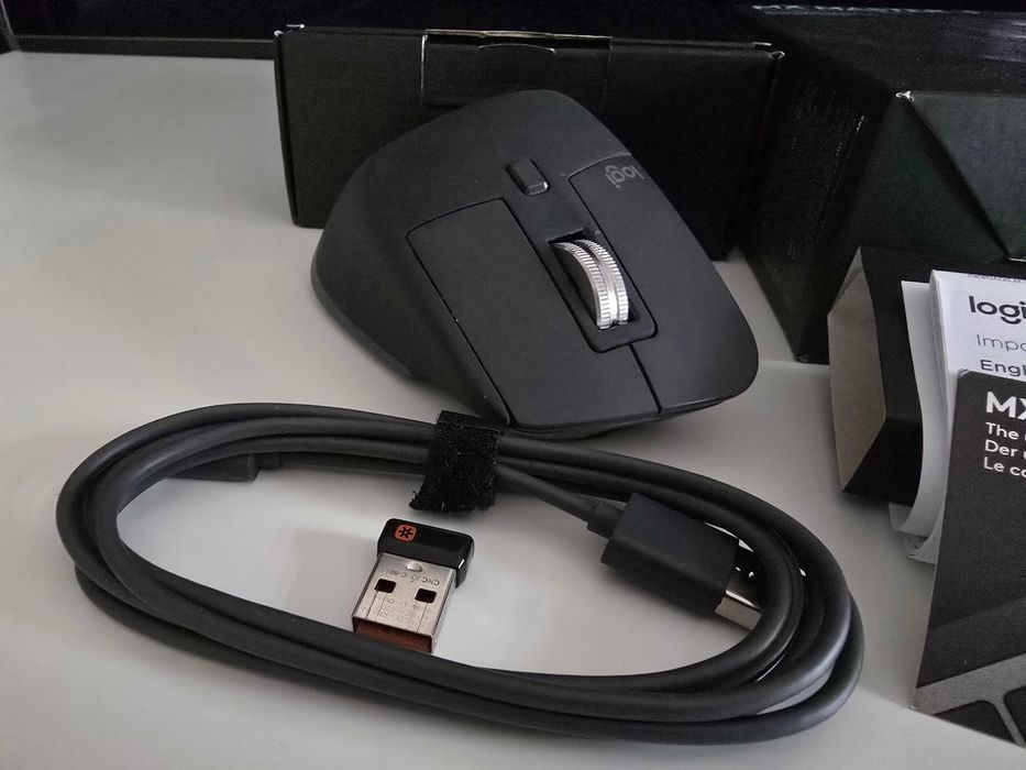 Mouse Logitech MX Master 3, Wireless/Bluetooth, Graphite