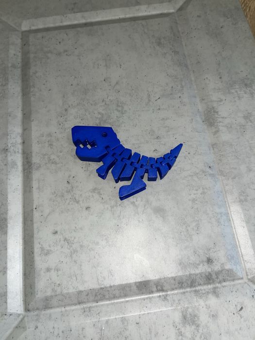 3D принтиран ключодържател – динозавър с подвижни части