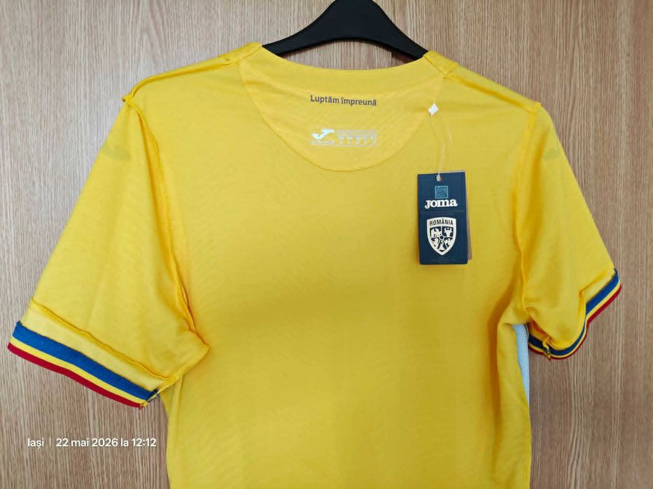 Tricou JOMA, Nationala de Fotbal a Romaniei 2025/2026,(Super Ofertă).