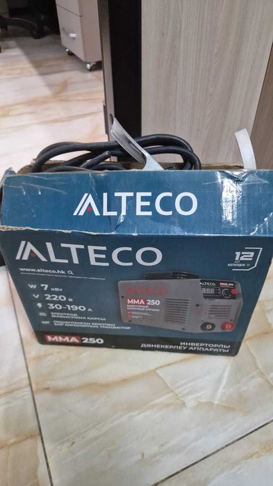 Свар аппарат Alteco mma-250, Астана прБогенбай батыра 54, лот 125/2589