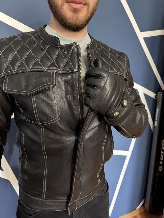 Geaca moto piele First MFG