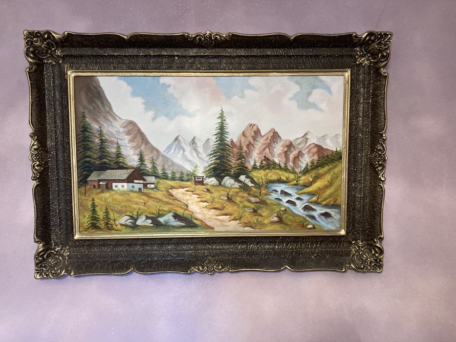 Tablou in ulei din ani 80