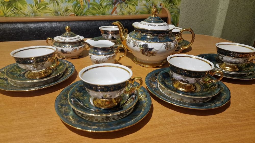 Чайный сервиз 'Царская охота "