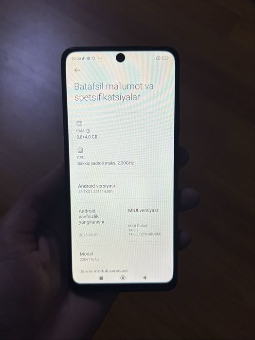 Redmi note 12 pro 256gb