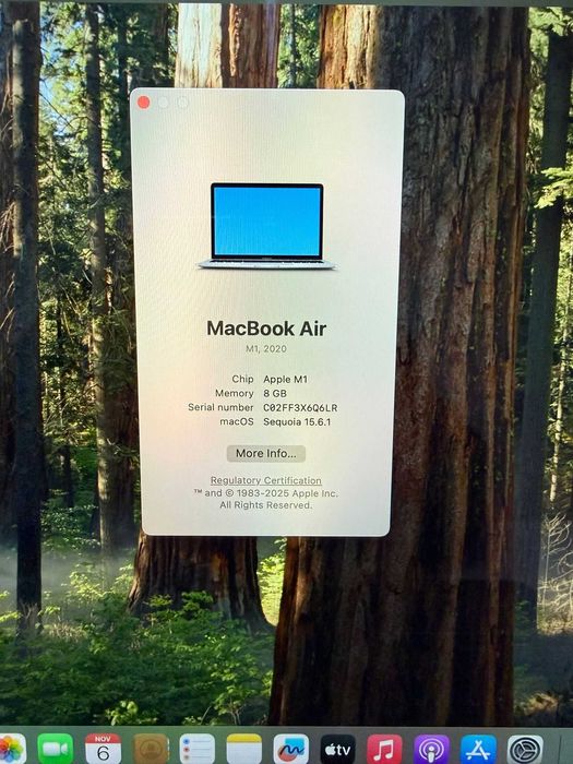 MacBook Air 13-inch M1 2020 Retina  Gri AGP Amanet Cod 3330