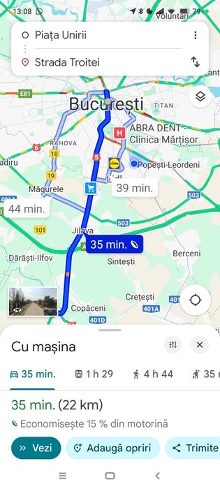 Teren Adunații Copăceni 513 m2.