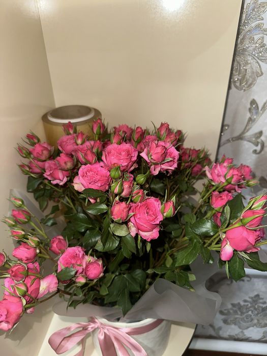 Цветы даренные 2 часа назад