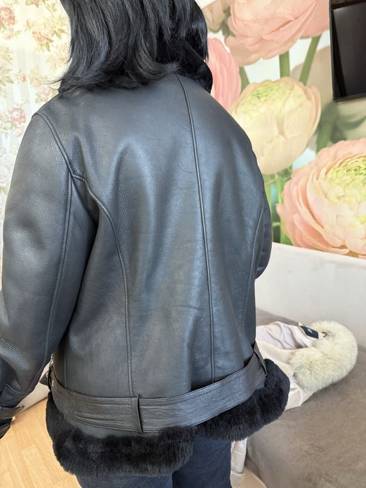 Дубленка натуралка авиатор