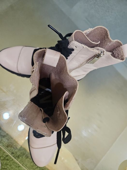 Нови боти ZARA естествена кожа