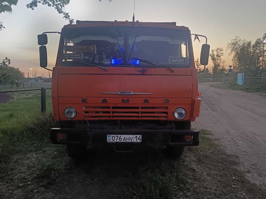 Камаз 55102 с прицепом