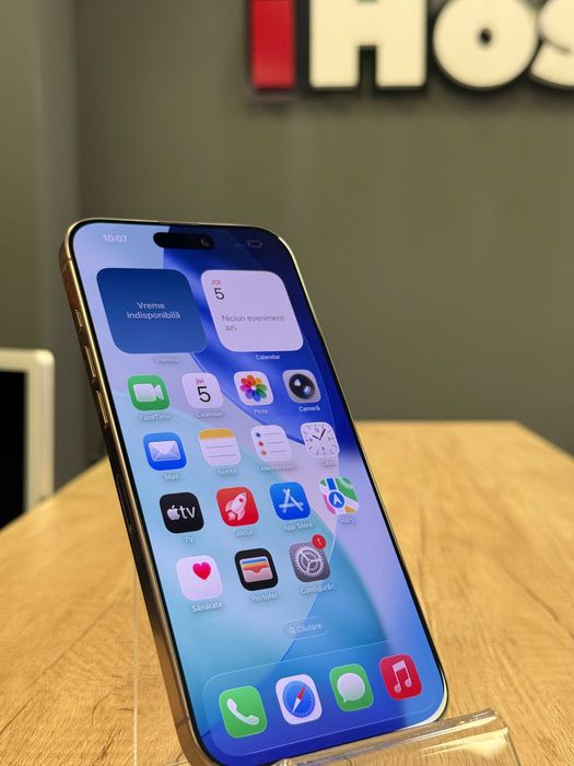 iPhone 16 Pro Max Desert Titanium 256GB, 100% Baterie #8037