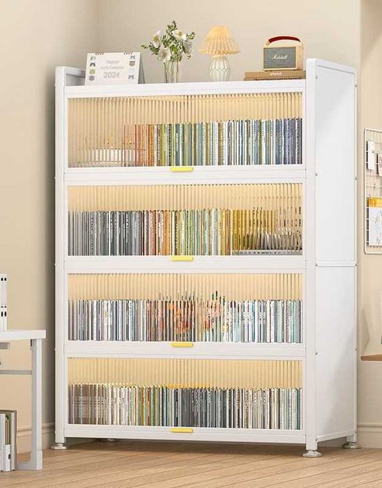 Книжный шкаф с откидной дверцей/защита от пыли и влаги