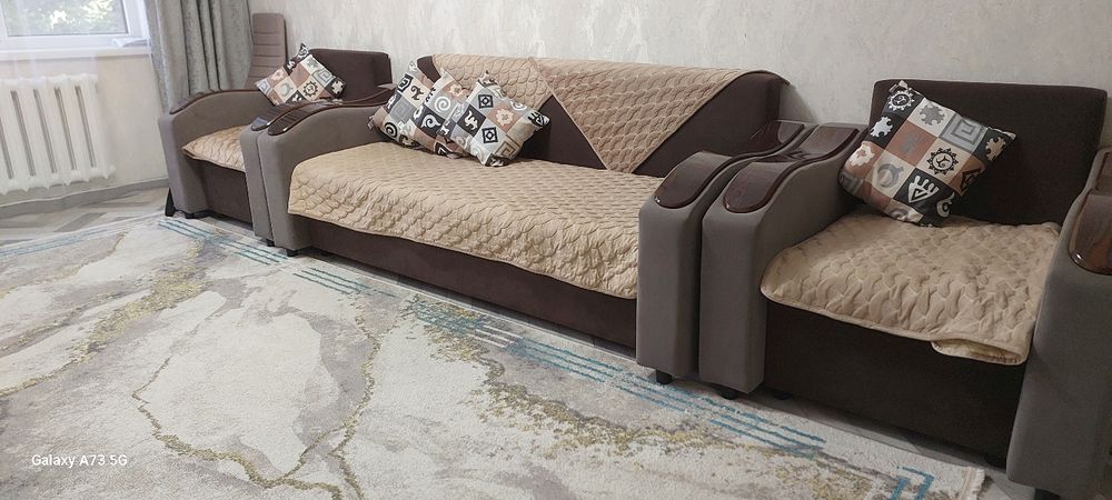 Диван и 2 кресла