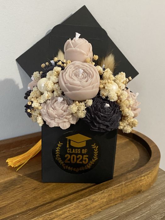 Ароматни букети от соеви свещи