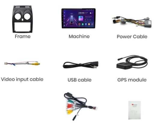 Мултимедия 9" Android 14 за Nissan Qashqai J10 навигация GPS RDS DSP