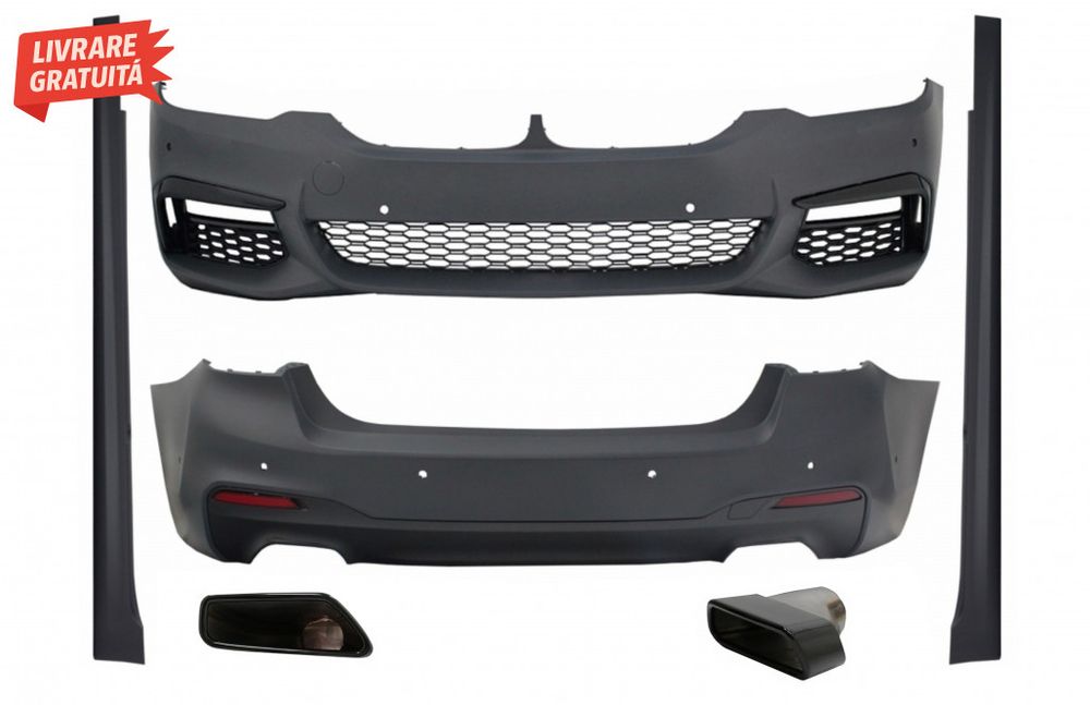 Pachet Exterior BMW Seria 5 G30 (2017-2019) si Tobe Ornamente M-Tech D