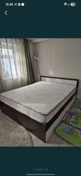 Продам двухспальную кровать Б/у