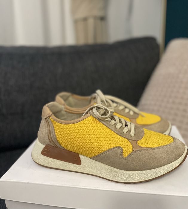 Bigiotto's Shoes adidasi casual piele intoarsa+textil marimea 41