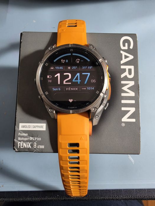 Garmin Fenix 8 47mm AMOLED Sapphire