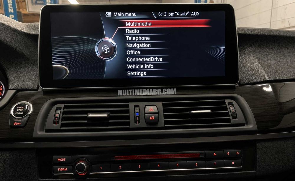 BMW 5 F10 F11 F12 [2011-2016] CIC NBT Мултимедия Навигация Android