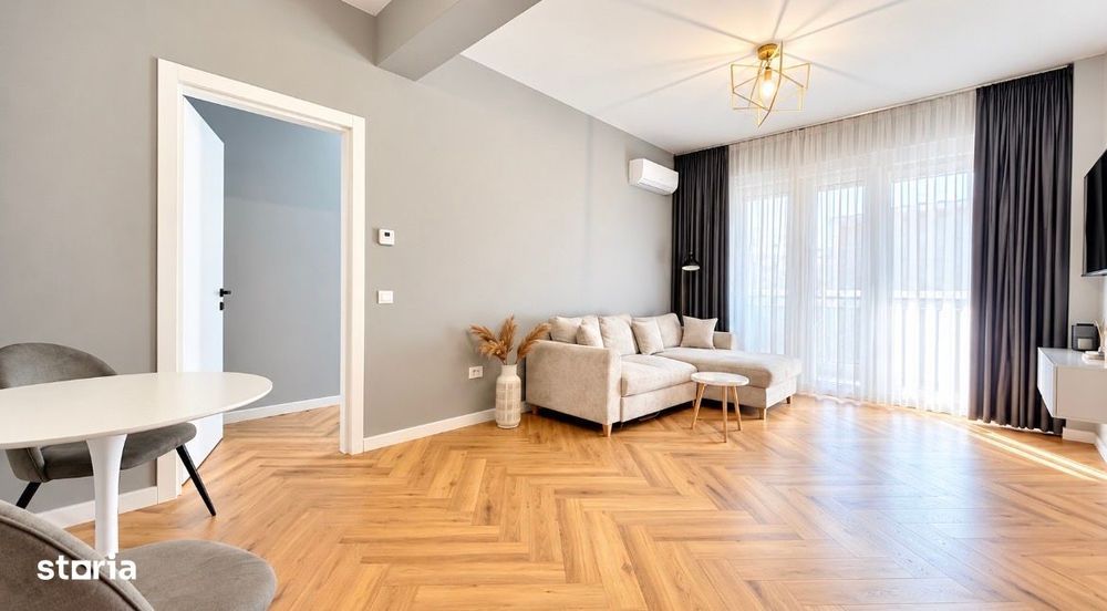 Apartament de închiriat cu 2 camere în bloc nou, Nufarul